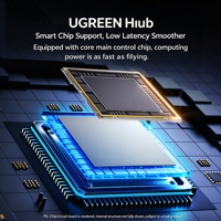 UGREEN USB C Hub 4 Port USB 3.2 10Gbps 0.15m Type C USB Splitter dengan Port Daya Type C untuk Laptop PC