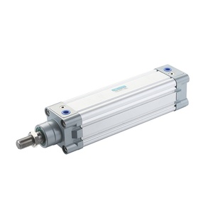 ISO15552 Standard Double Action Narrow Construction Pneumatic Cylinder 63mm Bore Size 1.0Mpa <b>Max</b> Operating Pressure for - Product Image 2