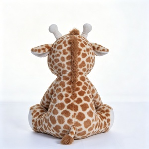 Jirafa de peluche personalizada, Jirafa de peluche sentada, Juguete de peluche de jirafa, Lindo peluche de jirafa - Product Image 4