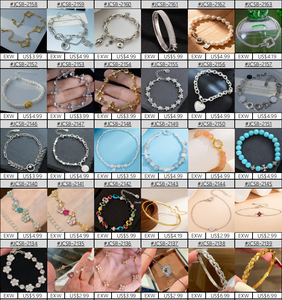 Pulseras Plata 999 De Puresa Clay <b>Bead</b> <b>Set</b> for Diy Jewelry Bracelet Making Kit Brazalete Plata 925 Lisa En Forma De Serpiente - Product Image 2