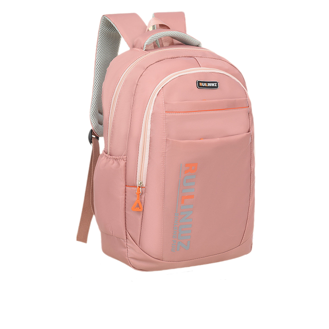 Ergonomic Fashion Oxford Large Capacity Backpack with Zipper for Teenagers School Use