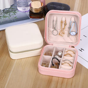 Jewelry Gift <b>Box</b> Organizer <b>Large</b> Jewelry <b>Box</b> Custom Logo Packaging High Capacity Casket Makeup Storage Makeup Beauty - Product Image 3