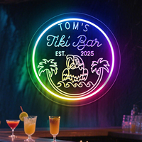 Fabricant Dropshipping Personnalisé Acrylique LED RGB Neon Sign Light NO quantité minimale de commande pour les décorations de fête et la publicité de l'entreprise