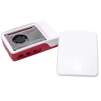 Boîtier officiel d'origine pour Raspberry Pi 5 avec ventilateur à température contrôlée, coque de protection pour Raspberry Pi 5