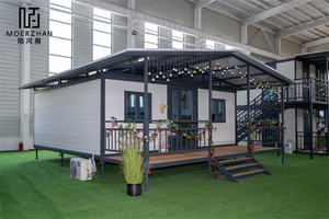 Neues Produkt: Schmetterlings-Containerhaus, vorgefertigte erweiterbare Container und schnell aufzubauende Containerhäuser zum Verkauf - Product Image 6