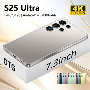Điện thoại di động 10 nhân hỗ trợ AI S25 Ultra 8 Gen4 7.3 ''Màn hình LED 16GB + 1TB 5G 100W sạc nhanh Camera hỗ trợ AI 108MP + 78MP - Product Image 6