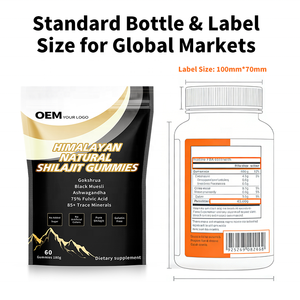 Gomitas de Shilajit de Oro Puro OEM, Plazo de Entrega Rápido, Aceptación de Pedidos Flexibles, Control Total de Producción para Clientes que Buscan las Últimas Tendencias - Product Image 4