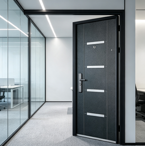 Porte de sécurité coulissante Qifan Steel – Durable, conviviale, design moderne pour entrées résidentielles - Product Image 6