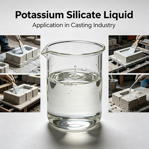 Silicate de potassium liquide à module stable CAS1312-76-1 K₂SiO₃ pour peinture inorganique antirouille et construction - Product Image 1