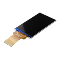 Layar LCD TFT 3.5 inci 320*480 50 pin MCU SPI RGB interface ILI9488 Drive 250nits
