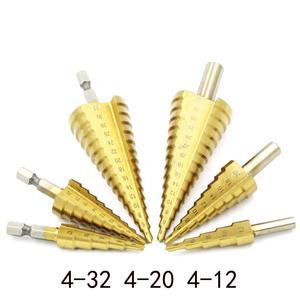 HSS 6542 mata bor heksagonal, mata bor kerucut titanium multifungsi - Product Image 2