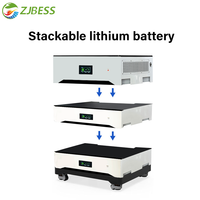 Batterie au lithium empilable de qualité supérieure 48V 51.2V 100Ah 200Ah 314Ah 400Ah Lifepo4 pour système solaire