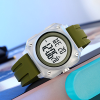 SKMEI 2488 Herren Digital Chronograph Armbanduhr Reloj Mode Multifunktionale Sportuhr Relogio LED Digital 50M Wasserdichte Uhr
