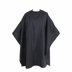 Capa de Peluquería Impermeable de Poliéster con Logotipo Personalizado, Cierre de Broche Ajustable en la Cintura, 160x140cm, para Corte de Cabello en Salón - Product Image 1