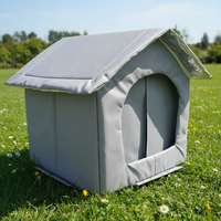 Honden Huisdier Opvang Winter Huisdier Huis Solide Patroon Huisdier Huis Warm Huisdier Verblijf Moderne Huisdier Opvang