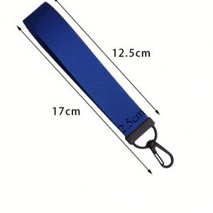 Correa de Lanyard Tejida con Logotipo Personalizado, con Anillo para Llaves y Etiqueta para Bolsa, para Regalos Promocionales y Accesorios para Automóviles - Product Image 4