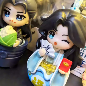 ตุ๊กตากล่องปริศนาสำหรับกลุ่มเทศกาลศักดิ์สิทธิ์ของแท้สินค้าอะนิเมะ <span class=keywords><strong>Tian</strong></span> <span class=keywords><strong>Guan</strong></span> <span class=keywords><strong>Ci</strong></span> <span class=keywords><strong>Fu</strong></span> 6ชิ้น/เซ็ต - Product Image 2