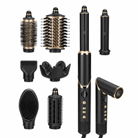 Outils de coiffage ioniques BLDC haute vitesse 8-en-1, multi-styler, brosse soufflante à air chaud, sèche-cheveux
