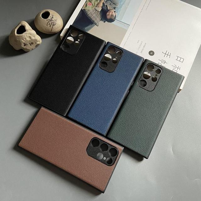 Luxury Business PU Leather Protective Mobile Phone Cases for Samsung Galaxy S22 S22 Plus S22 Ultra Cover