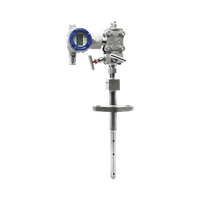 MFE600C Pengukur Aliran Elektromagnetik Tipe Insertion untuk Pengukuran Aliran Air dan Cairan, Output RS485 dengan Layar, OEM DN150 DN2400