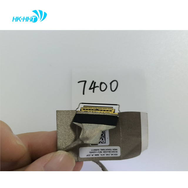 HK-HHT Laptop Lcd Screen Display Cable for  Dell Latitude 7400 E7400 EDC40 DC07CD0LJ000 Laptop Spare Parts