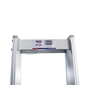 OEM duy nhất khu vực an ninh cổng walkthrough phát hiện máy quét cửa đi bộ qua Detector đa giá rẻ sân bay Máy dò kim loại cho ngân hàng - Product Image 4