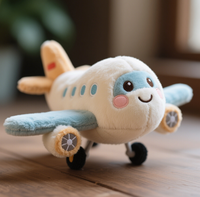Kunden spezifische Plüsch Flugzeugs pielzeug Fabrik Großhandel Plüschtiere Benutzer definierte süße Flugzeug puppe Personal isierte Gefüllte Plüschtiere