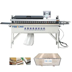 Mdf Edge Banding Machine Edge Trimmer Manual Edge Banding Machine Wfs210 Mini Mdf Double Pvc Motor Provided Automatic 4.1 Boling