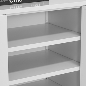 ชั้นวางรองเท้าโลหะสไตล์ทันสมัย<span class=keywords><strong>ตู้</strong></span><span class=keywords><strong>รองเท้า</strong></span>ประหยัดพื้นที่พร้อมประตูกันฝุ่นสำหรับใช้ในบ้าน - Product Image 5