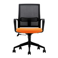 Chaise de bureau ergonomique pivotante en maille de nylon moderne, idéale pour le télétravail, vente directe usine