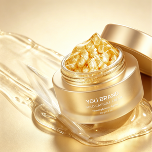 <span class=keywords><strong>Crema</strong></span> Facial de Marca Privada, <span class=keywords><strong>Crema</strong></span> Hidratante Dorada, Reparadora de Arrugas, Cuidado de la Piel, Cápsulas de Colágeno - Product Image 2