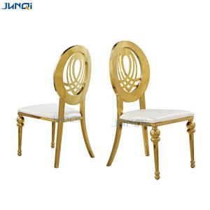 Ghế ăn phòng ăn đám cưới bọc vải nhung chân thép không gỉ cao cấp hiện đại - Product Image 2