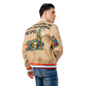 Blouson Bomber Personnalisé à Capuche en Fibre de Bambou pour Homme et Femme – Manteau Hiver Innovant Tendance Mode - Product Image 1
