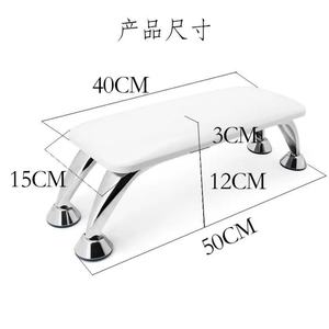 Coussin pour les mains en PU pour le nail art, outil de salon de manucure, coussin vertical pour les mains - Product Image 5