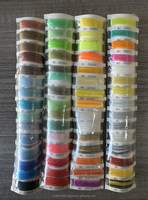 Fil de Pêche en Nylon Monofilament Transparent Très Résistant Extra Épais, Diamètre 0,18mm-0,9mm, pour Pêche en Mer/Bateau