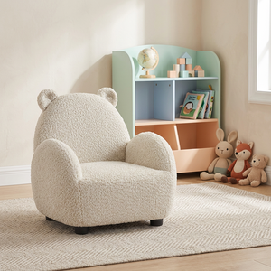 Small Child <b>Sofa</b> Chair for Home Bedroom Soft Fabric Leisure Chair for Kids Wholesale - Product Image 1