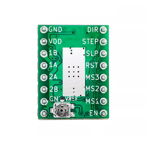 Placa controladora de motor paso a paso Reprap A4988 con disipador de calor para impresora 3D, versión verde - Product Image 3