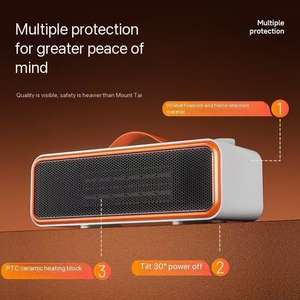 2025 nuevo calentador de escritorio, calentador de oficina pequeño para uso doméstico, <span class=keywords><strong>silencioso</strong></span>, de baja potencia, calefacción de <span class=keywords><strong>bajo</strong></span> <span class=keywords><strong>consumo</strong></span> de energía - Product Image 2