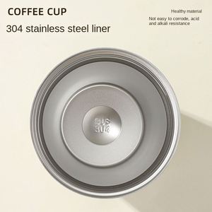 Taza de Café de Acero Inoxidable 304 de Doble Capa con Aislamiento al Vacío, Regalos Empresariales, a Prueba de Fugas, Ecológica, Libre de BPA, para Agua Hirviendo 6 - Product Image 4