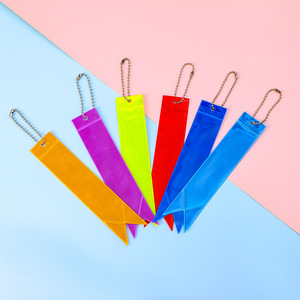 OEM <b>Reflective</b> Key Tags Customizable Die-Cut Shapes with 3M <b>Reflective</b> <b>Material</b> for Corporate Gifts and Event Giveaways - Product Image 1