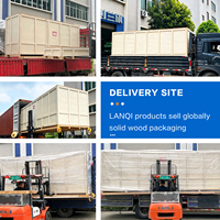 Imprimante UV hybride LANQI RG5300PRO+ 5200mm pour la décoration, la publicité extérieure, les boîtes lumineuses, qualité professionnelle supérieure, robuste