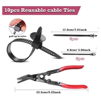 Kit de 2080 pièces de clips de fixation en plastique assortis pour garnitures de panneaux de porte de voiture, 33 tailles, outils à main