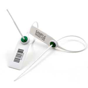 مورد ختم ختم البلاستيك بسحاب وربطة عنق من البلاستيك مع شعار مخصص - Product Image 6