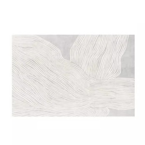 Alfombra Moderna Simple de Lujo Ligero para Sala de Estar, Dormitorio, Junto <span class=keywords><strong>a</strong></span> la Cama, de Poliéster Tejido, Gruesa, para Otoño e Invierno - Product Image 5