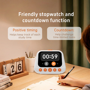 Réveil intelligent pour enfants avec IA, interaction vocale naturelle, <span class=keywords><strong>chronomètre</strong></span> et compte à rebours pour la gestion quotidienne des enfants - Product Image 4