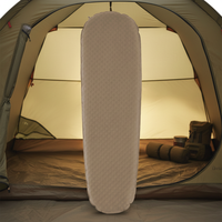 Matelas auto-gonflant LANCAMP LC-821 |   Léger, pliable, en PVC, imperméable |   Tente de camping portable et confortable pour 1-2 personnes 4