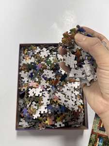 <span class=keywords><strong>Puzzle</strong></span> personnalisé à <span class=keywords><strong>prix</strong></span> d'usine, dessin animé, 500/<span class=keywords><strong>1000</strong></span> <span class=keywords><strong>pièces</strong></span>, jeu éducatif en papier pour adultes, vernissage UV, impression couleur intégrale, boîte cadeau - Product Image 3