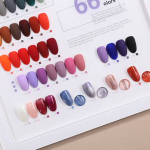 Ensemble de <span class=keywords><strong>vernis</strong></span> à ongles uv <span class=keywords><strong>semi</strong></span>-<span class=keywords><strong>permanent</strong></span> KLANA Nail Art Salon 66 Color Glitter 15ml Soak off Organic UV LED Nail Gel <span class=keywords><strong>Vernis</strong></span> - Product Image 2