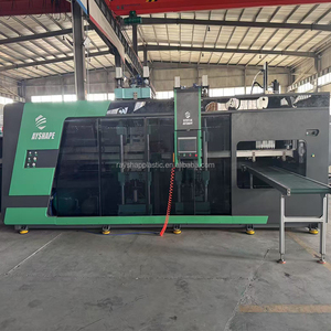 High Speed Full Automatic Multi Stations <strong>Disposable</strong> Plastic Covers Thermoforming <strong>Machine</strong> - Product Image 3