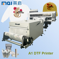 INQI 2026 Impresora Plotter DTF de 60cm de Buena Calidad y Estabilidad con Horno y Agitador de Polvo para Camisetas/Gorras/Bolsas